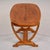 1930s French Art Deco Oval Coffee Table With Reeded Trestle Base For Sale - Image 5 of 11