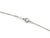 Tiffany and Co. Mid 20th Century Tiffany & Co. Horseshoe Diamond 18k White Gold Pendant Necklace 16" For Sale - Image 4 of 6