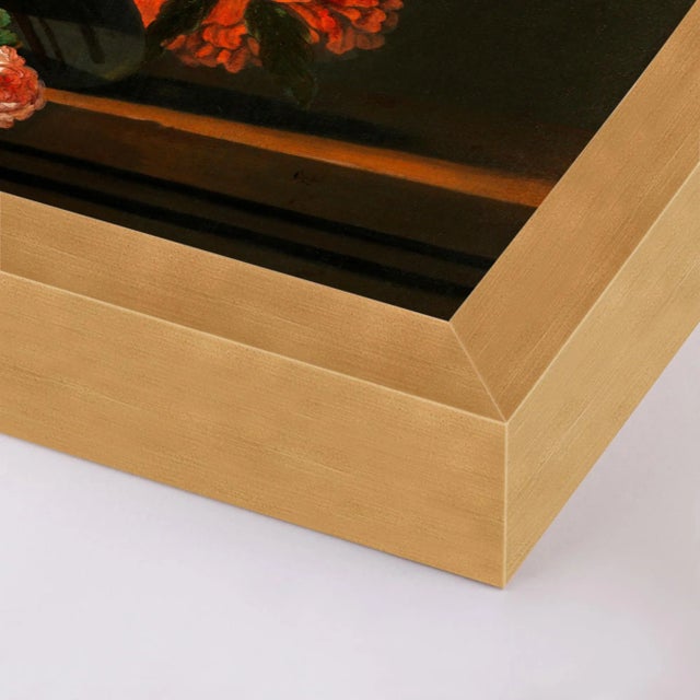 DESCRIPTION: Let Shit Go by Lara Fowler in Gold Framed Paper, Medium Art Print SPECIFICATIONS: Type: Framed Paper. Framed...