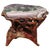 Gold Agate Slab Set on Carved Root Stand, 1900 For Sale - Image 8 of 8