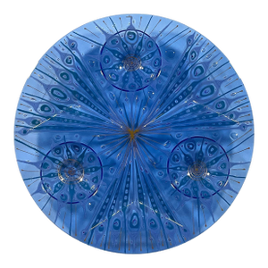 Higgins Fused Glass Tidbit Tray