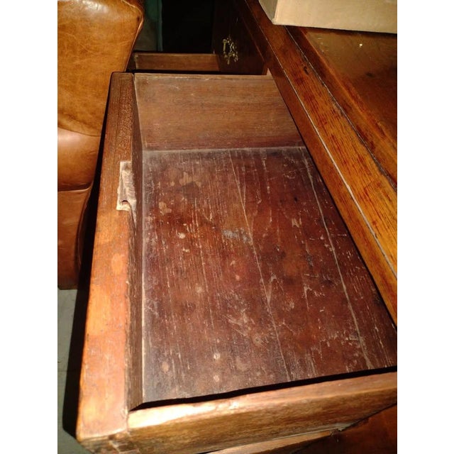 Brown 19th Century Antique Anglo-Burmese Colonial Inlaid Teak Chest of Drawers For Sale - Image 8 of 10