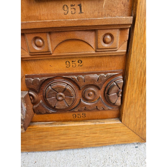 Wood Mercantile Architectural Wood Molding Trim Display (Panel B) For Sale - Image 7 of 13