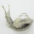 Vintage Italian Genuine Silver 800 Life-Size Snail Figurine by Arezzo Silversmith Ar 100, 1970s For Sale - Image 6 of 13