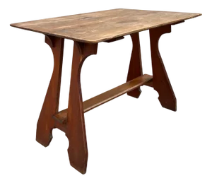 Arts & Crafts English Console Table