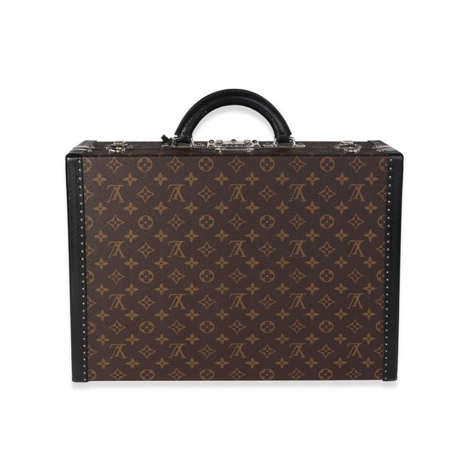 Contemporary Monogram Macassar President Briefcase For Sale - Image 3 of 7