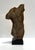 Metal Late 20th Century Polished Bronze Male Torso Sculpture on Black Acrylic Base For Sale - Image 7 of 7