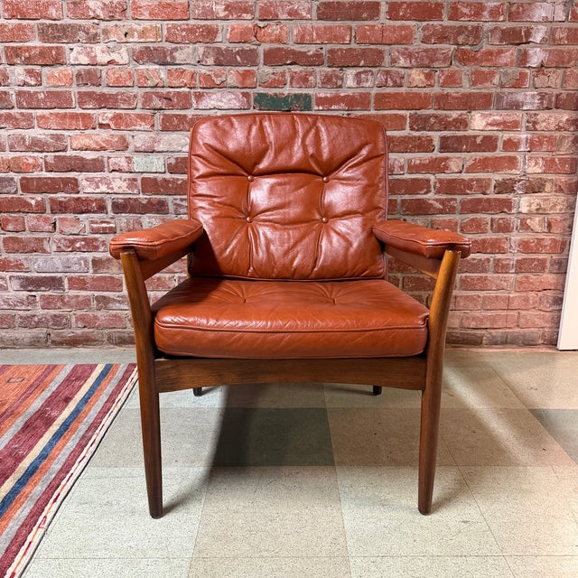 Wood Göte Möbler Lounge Chair, Sweden, 1960s For Sale - Image 7 of 8