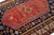 Antique Persian Shirvan Red Wool Rug With Tribal Design For Sale - Image 4 of 7