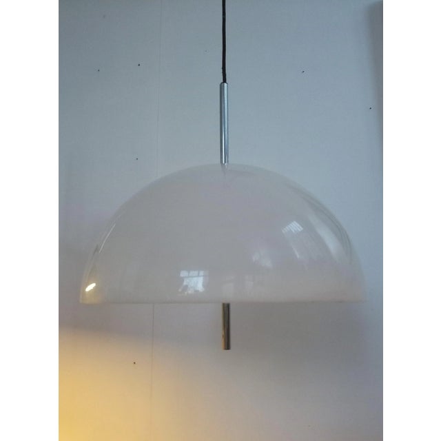 Acrylic Ceiling Lamp from Staff, 1970s, in Very Good conditions. Designed 1970 to 1979 This piece is attributed to the...
