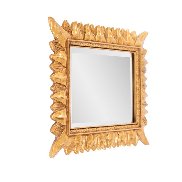 Kenneth Ludwig Chicago French D' Amboise Collection of Gold Petite Mirrors- Rectangular For Sale - Image 4 of 11