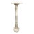 Antique French Carrara Marble Pedestal For Sale