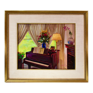 Douglas Paul Morgan The Piano C. 2000 Painting