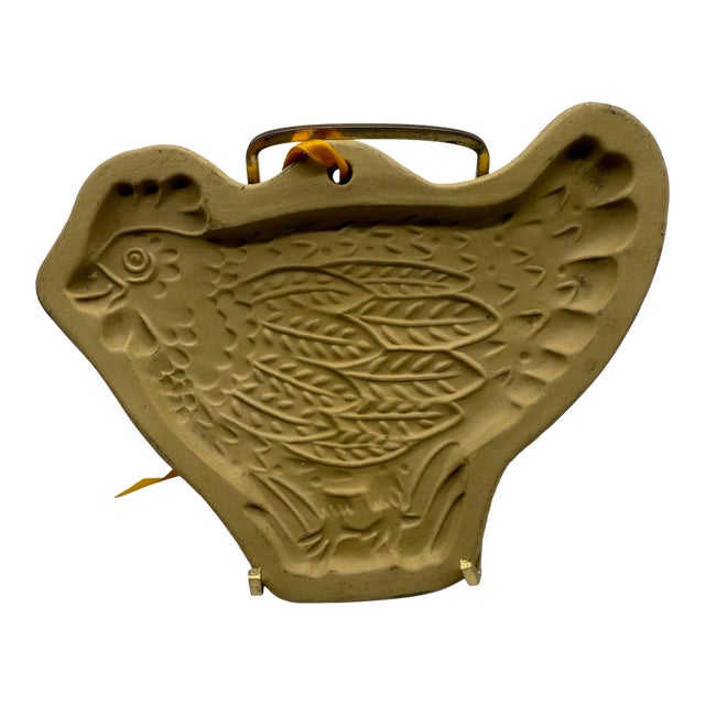Vintage Brown Bag Cookie Art 1988 Hill Design , Bird Mold For Sale