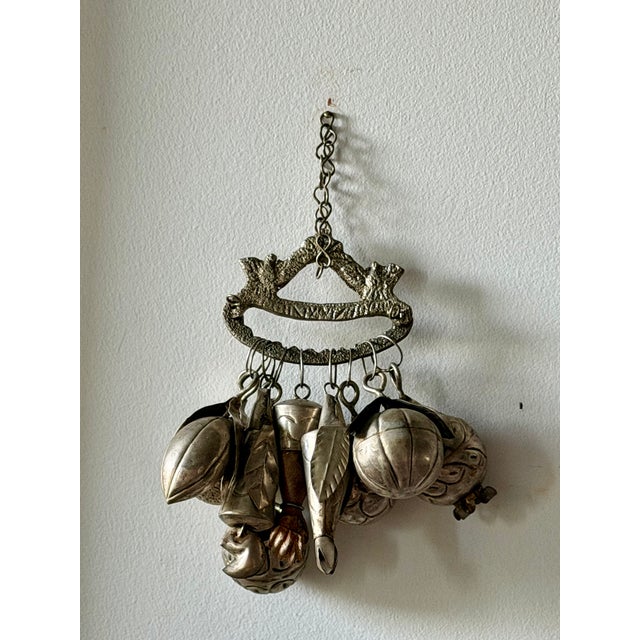 Early 19th Century Early 19th Century Brazilian Penca De Balangandãs Folk Amulet Charm Cluster For Sale - Image 5 of 6