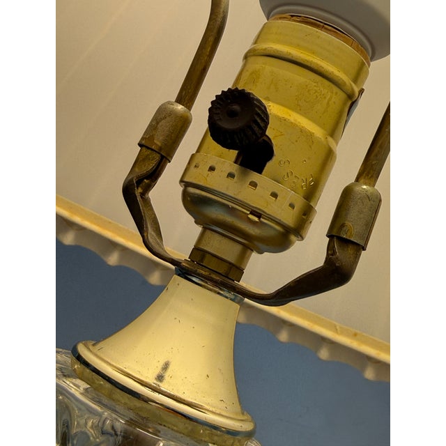 Crystal Clear Industries Double Light Table Lamps, Pair For Sale - Image 9 of 12