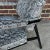 Metal Faux Snake Skin and Metal Armchair by All-Steel Reupholstered Restored For Sale - Image 7 of 13