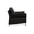Black Model 3300 Armchair in Black Leather from Rolf Benz For Sale - Image 8 of 12
