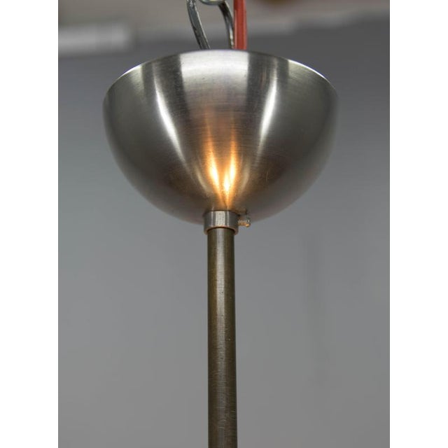 Bauhaus Nickel Pendant attributed to Franta Anyz for Ias, 1920s For Sale - Image 6 of 11