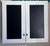 Craft Cabinet w/Chalkboard Panels - Wall Mounted (32"L x 35.5"W x 7"D - Closed)
