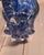 Vintage MCM Royal Gallery Polish Glass 8.5" Vase White and Blue Speckled Vase For Sale - Image 4 of 4