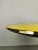 Yellow Lacquered Round Table with Brass Edge, 1950s For Sale - Image 6 of 7