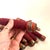 Early 20th Century Wooden Textile Quills Burgundy Thread Wound Set of 12 For Sale - Image 4 of 10