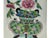 White Chinese Flower Ding Vase Graphic Rectangular Porcelain Tea Caddy Jar For Sale - Image 8 of 10