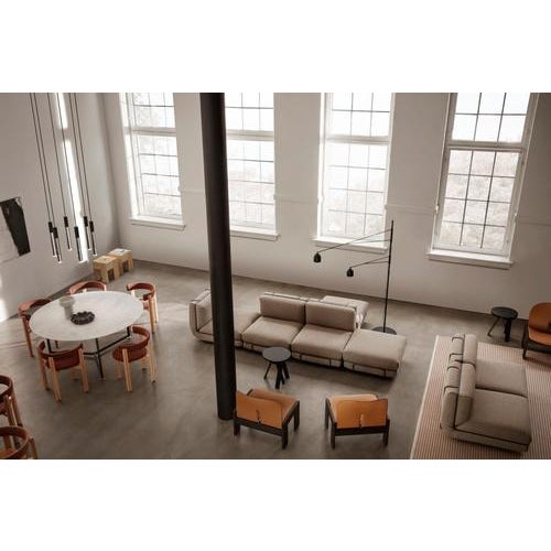 Wood Model 925 Chair in Wood and Leather by Afra and Tobias Scarpa, 2023 For Sale - Image 7 of 15