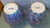 Ceramic Hand Painted Pair of Chinese Vases For Sale - Image 7 of 11