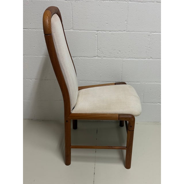 Brown Mid Century Modern Dining Chairs by Benny Linden / Set of Six For Sale - Image 8 of 14