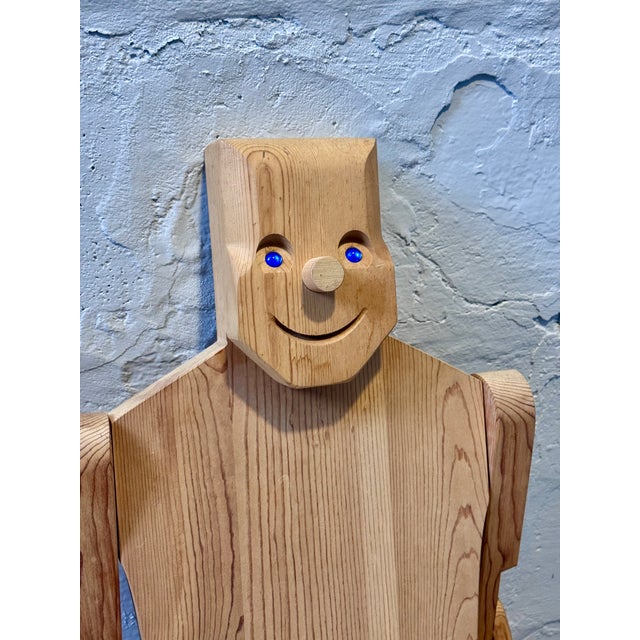 Pop Art Vintage 1980s Pop Art Articulating “Robot Man” by Don Ellefson For Sale - Image 3 of 13