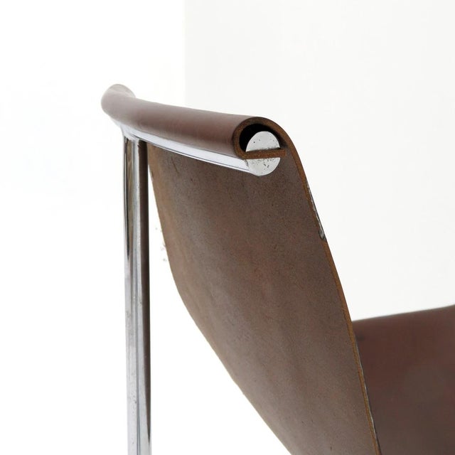Metal Katavolos Littel and Kelley T Chairs for Laverne International, 1950 For Sale - Image 7 of 10