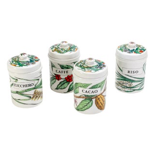 Spice Jars by Piero Fornasetti, 1952, Set of 4 For Sale