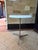 Mid-Century Modern Round Occasional Side Table With Iron Tripod Pedestal Base, Circa 1960s For Sale - Image 4 of 5