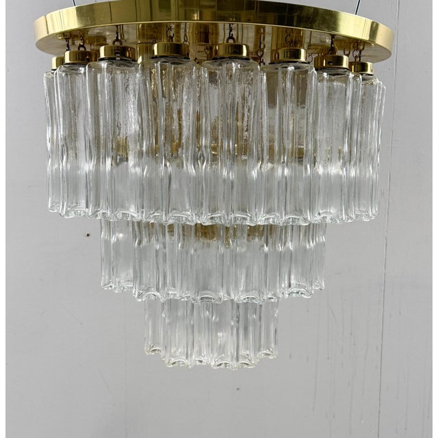 Mid-Century Modern German Chandelier from Limburg, 1970s For Sale - Image 6 of 18