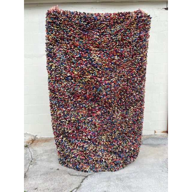 Chandra Wool Shag Rug. From the Gem Collection, this area rug has bright gem tones with thick, twisted piles. Piles are a...