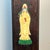 Vintage Ebonized Wood Carved Box | Guan Yin & Dragon Inlay | Chinese Trinket Box For Sale - Image 4 of 9