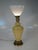Ginger Jar Table Lamp Mid Century Modern Blue Yellow Glaze Retro Pottery Vintage For Sale - Image 14 of 17