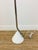 Mid-Century Modern Vintage 1960s Mid Century Modern Memphis Style White & Chrome Torchiere Floor Lamp For Sale - Image 3 of 7