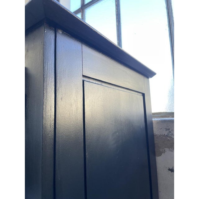 Brutalist Black Sideboard, 1960s For Sale - Image 16 of 18