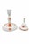 Ceramic Vintage Apponyi Orange Porcelain Candlestick and Bell Set from Herend, 1970s, Set of 2 For Sale - Image 7 of 7