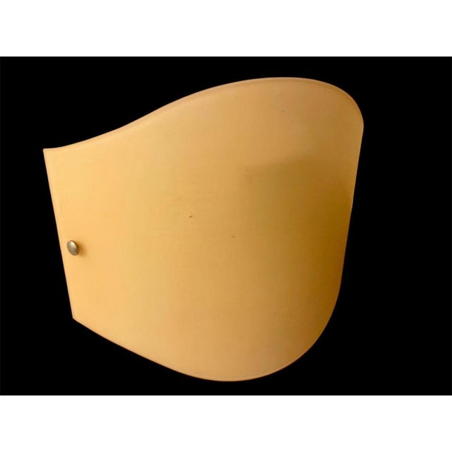 Toso Wall Lights in Yellow Gold Murano Glass, Italy, 1990, Set of 2 For Sale - Image 6 of 9