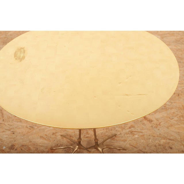 Gavina Side Table in Bronze by Meret Oppenheim for Gavina, 1939 For Sale - Image 4 of 13