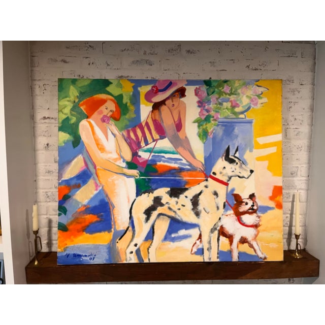 Original Vladimir Umansky (B. 1948) Fine Art Painting – Dated 1997 For Sale - Image 4 of 11