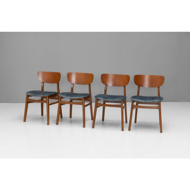 Mid-Century Modern Dining Chairs, 1960s, Set of 4 For Sale - Image 9 of 9