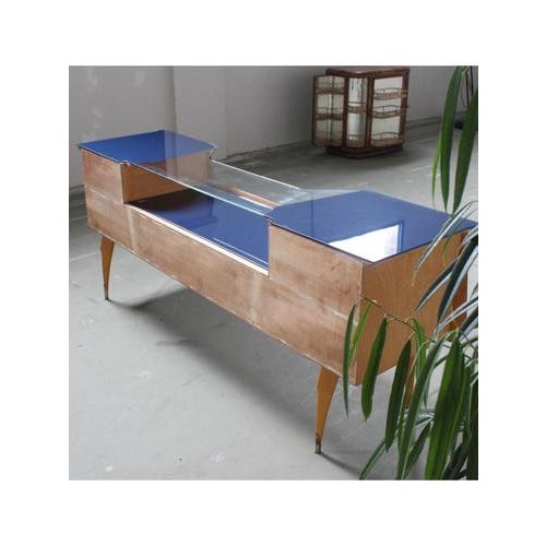 Blue Sideboard, Italy, 1950s For Sale - Image 12 of 15