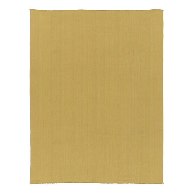 Handwoven in wool, this 9x12 contemporary Kilim is part of Rug & Kilim’s “Rez Kilim” collection, celebrating a minimalist...