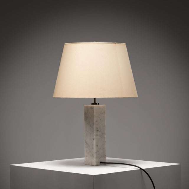1960s Marble Model 180 Table Lamp by Florence Knoll for Knoll Inc., USA, 1960s For Sale - Image 5 of 18