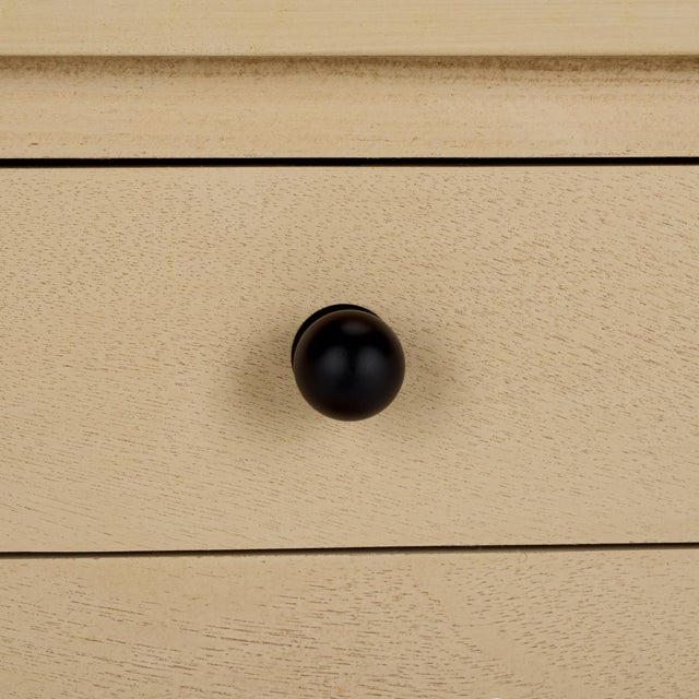 Early 21st Century Haven Scalloped 1 Top Drawer Accent Table in Natural For Sale - Image 5 of 10